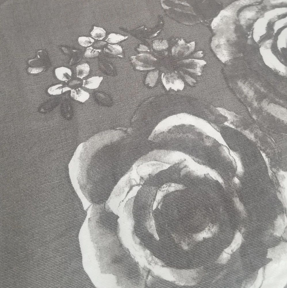 Ikea Home Decor fabric Inga Leo gray 2.4 yards